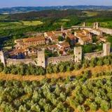 Monteriggioni (~30min walk from venue)