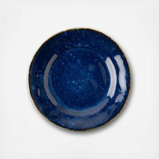 Puro Dappled Cobalt Dessert/Salad Plate