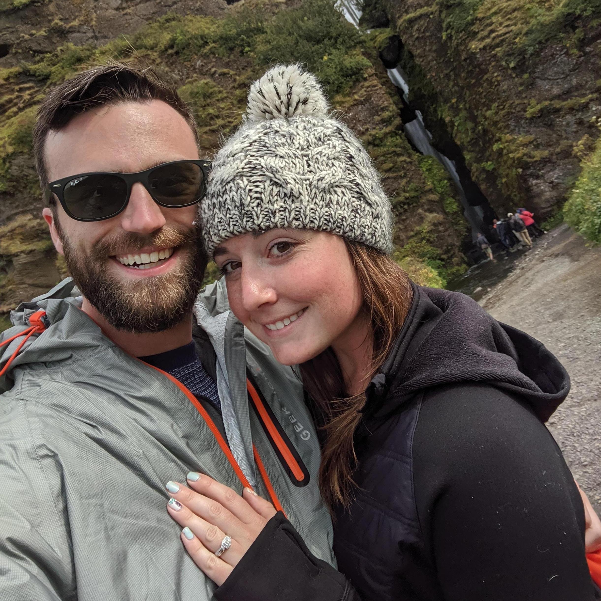 Engaged in Iceland!