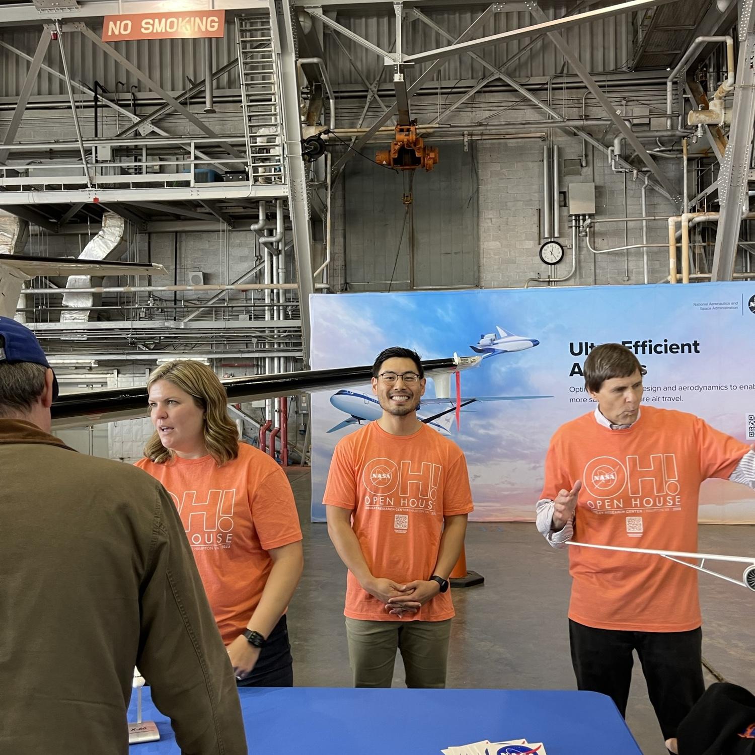 Eric being very smart and the cutest presenter at NASA’s open house