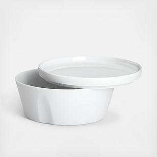 L'Econome by Starck 2-Piece Appetizer Plate & Bowl Set