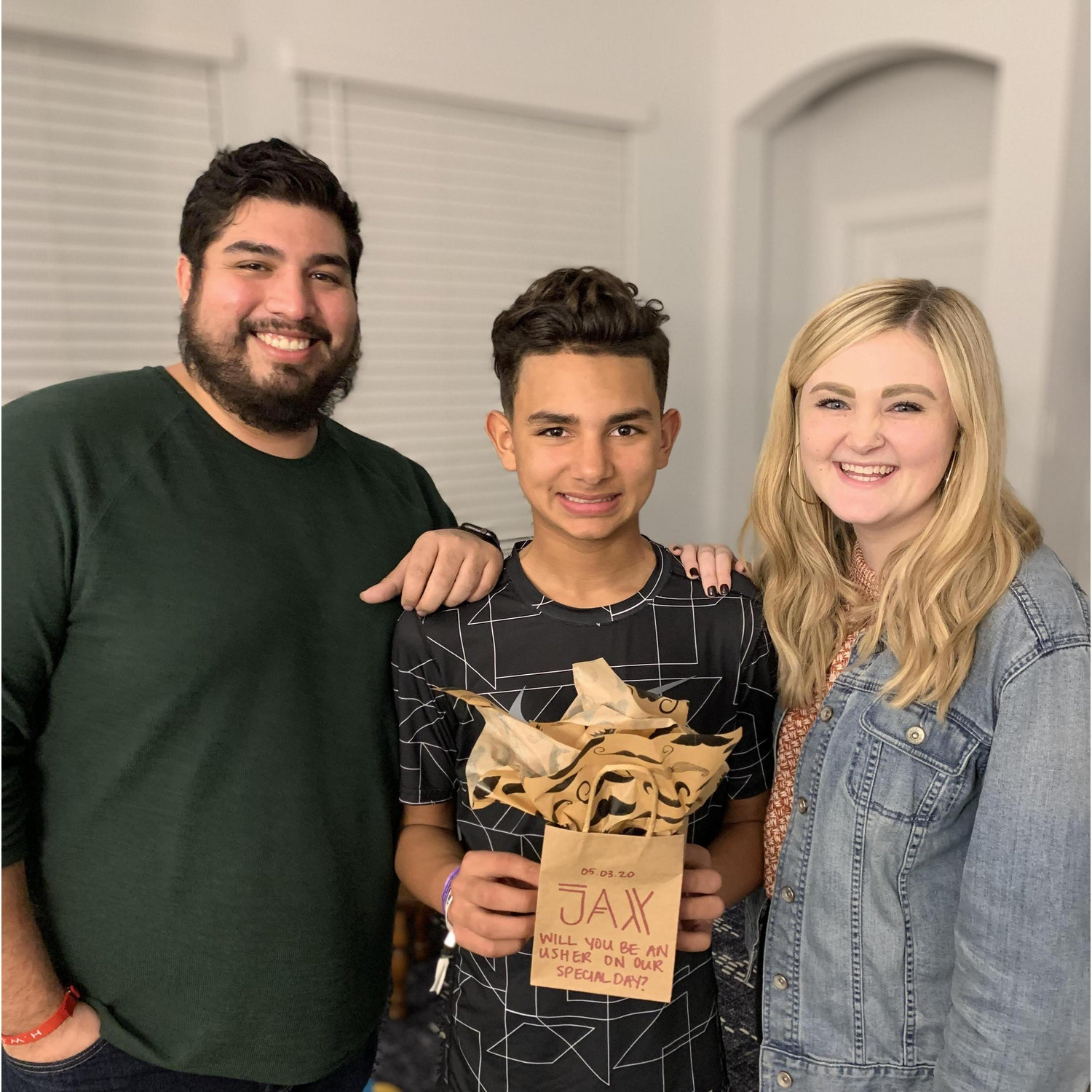Happy to have this awesome kid with us as an Usher!