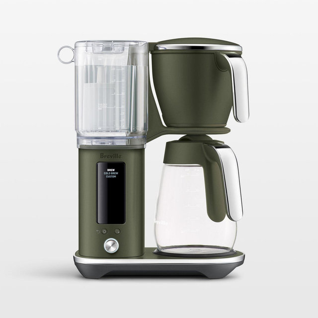 Breville ® Luxe Brewer™ Glass Drip Coffee Maker in Olive Tapenade