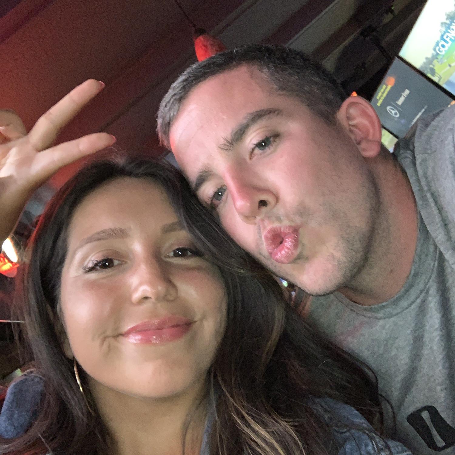First date and first picture together, July 2020.