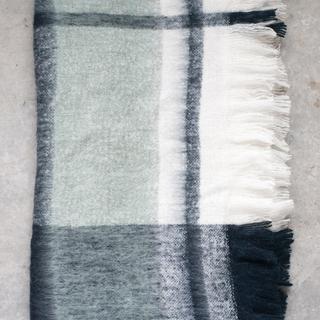 Ranch Mohair and Acrylic Throw