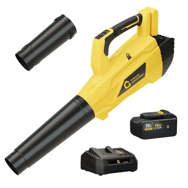 Leaf Blower , Cordless Leaf Blower with 700CFM & 250MPH,Handheld Leaf Blowers for Lawn Care, Leaves Cleaning, Dust Blowing