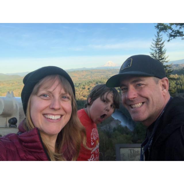 Mountain views with the fam.