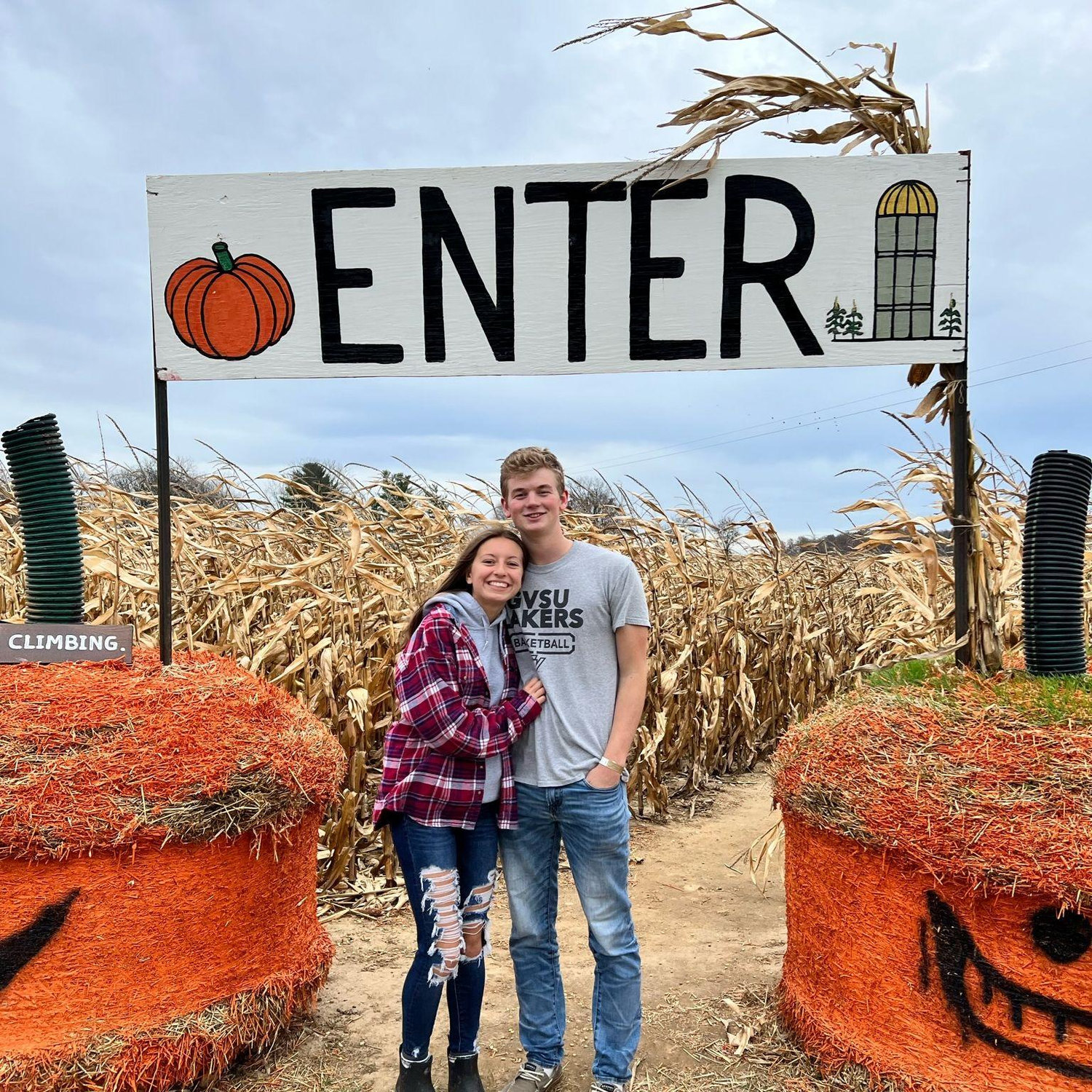 Corn maze!