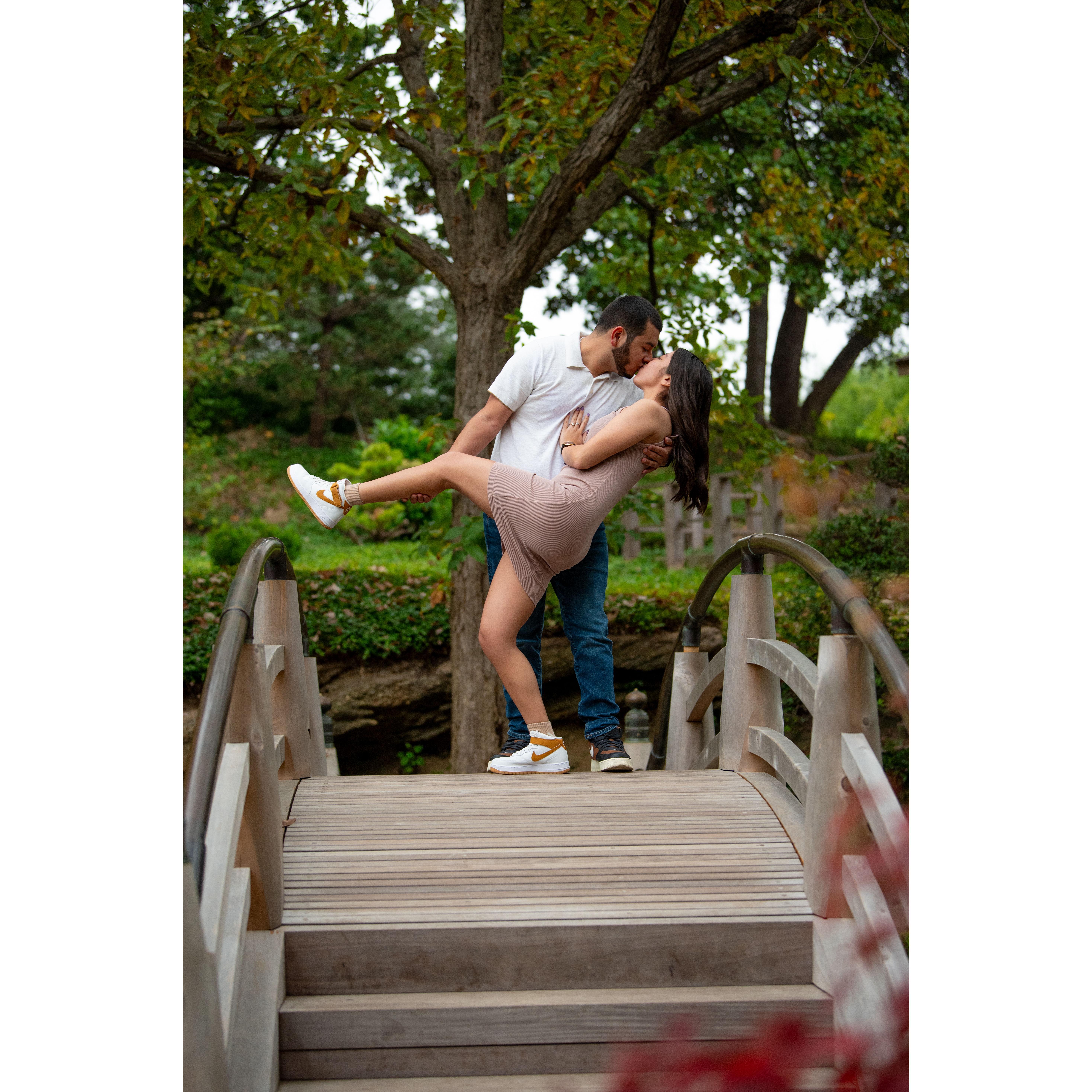 The day we got engaged!