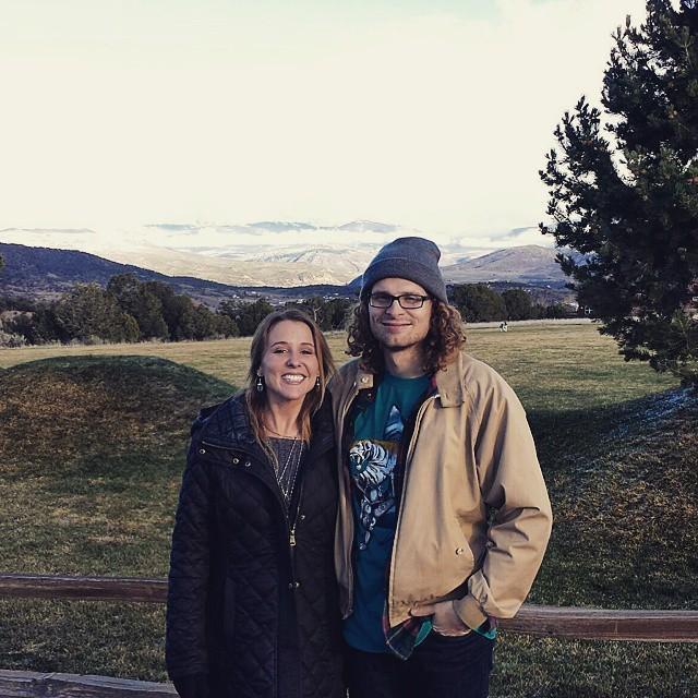 Sean's first time in the Rocky Mountains