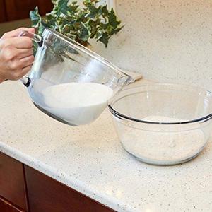 Anchor Hocking 8 Cup Measuring Cup Glass Batter Bowl with Spout