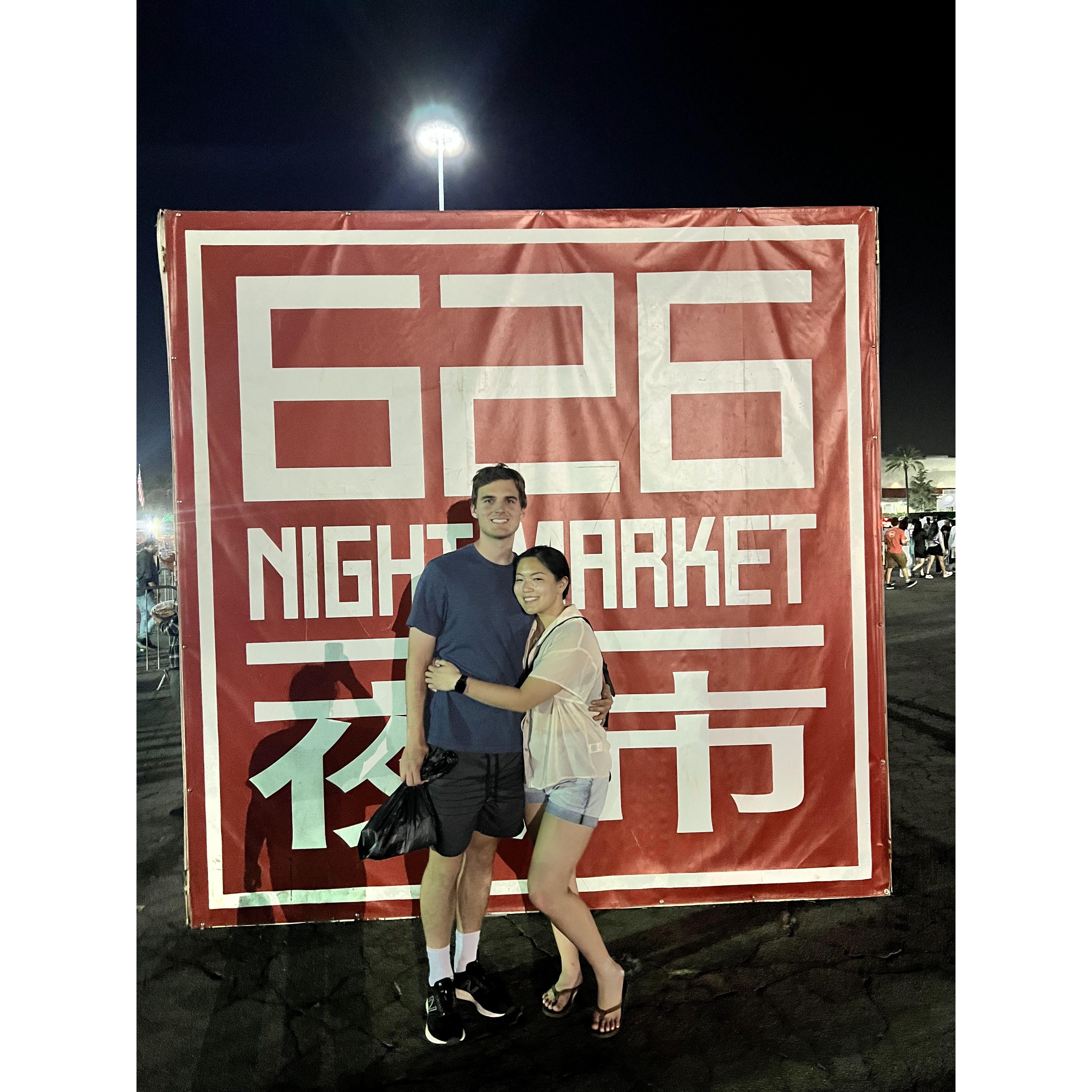 Ross's first time at the 626 Night Market