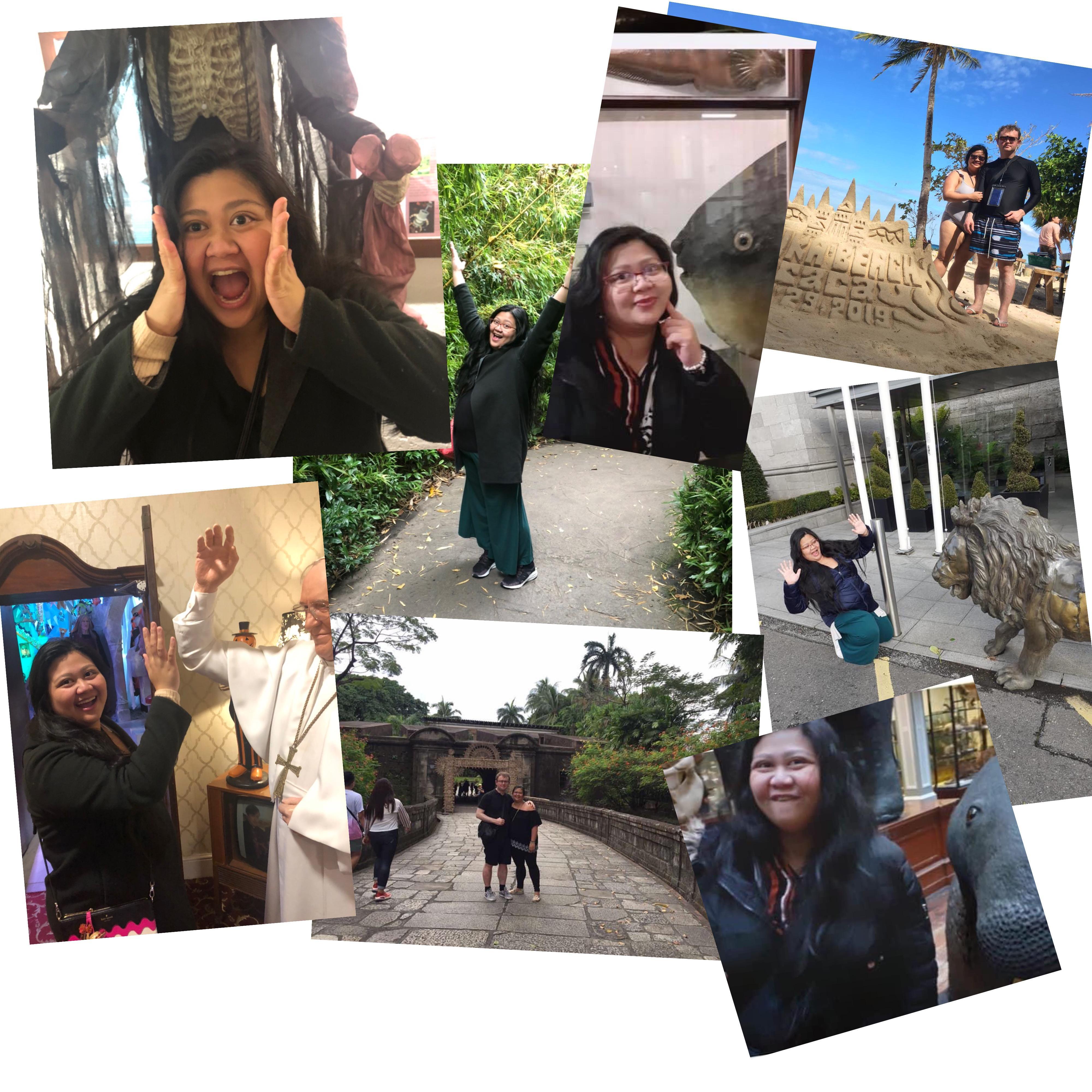 Proof that Mariel can take non-selfie pictures and will do the silliest poses to make Colin laugh. She will also grab his butt to make him laugh in pictures.