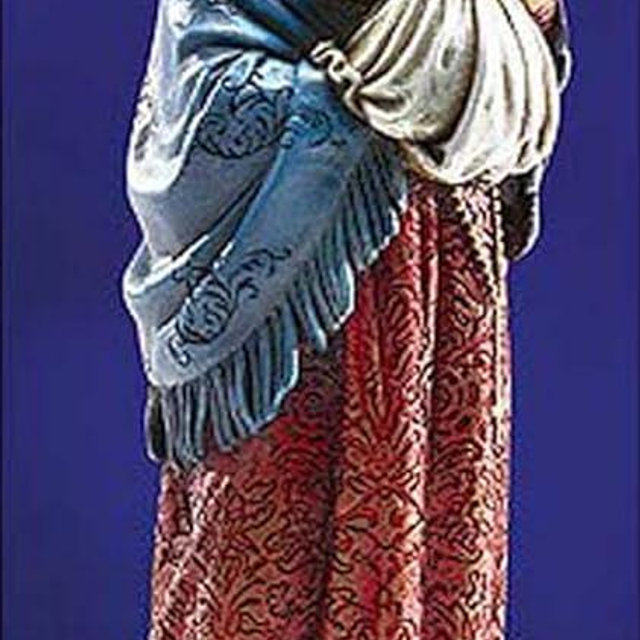 Avalon Gallery Ave Maria Collection Figurine Hand Painted Catholic Resin Statue, 7.75-Inch, Madonna of The Streets Figurine