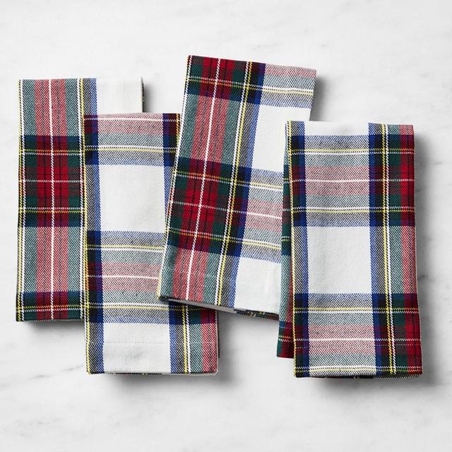 Stewart Plaid Napkins, Set of 4