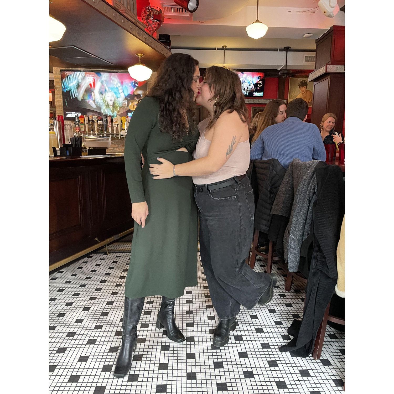 in love with drag brunch + each other