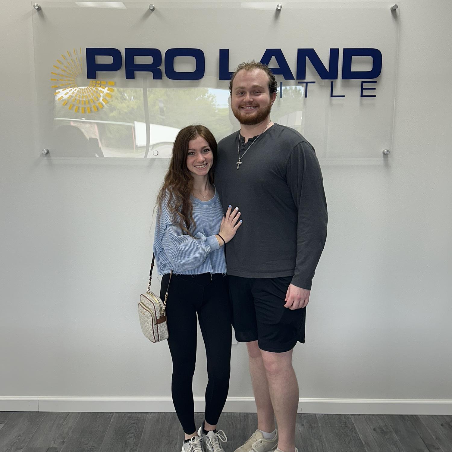 When we bought our first house!