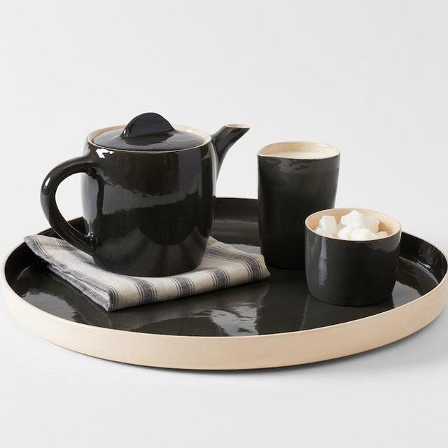 Black Extra Large Tray