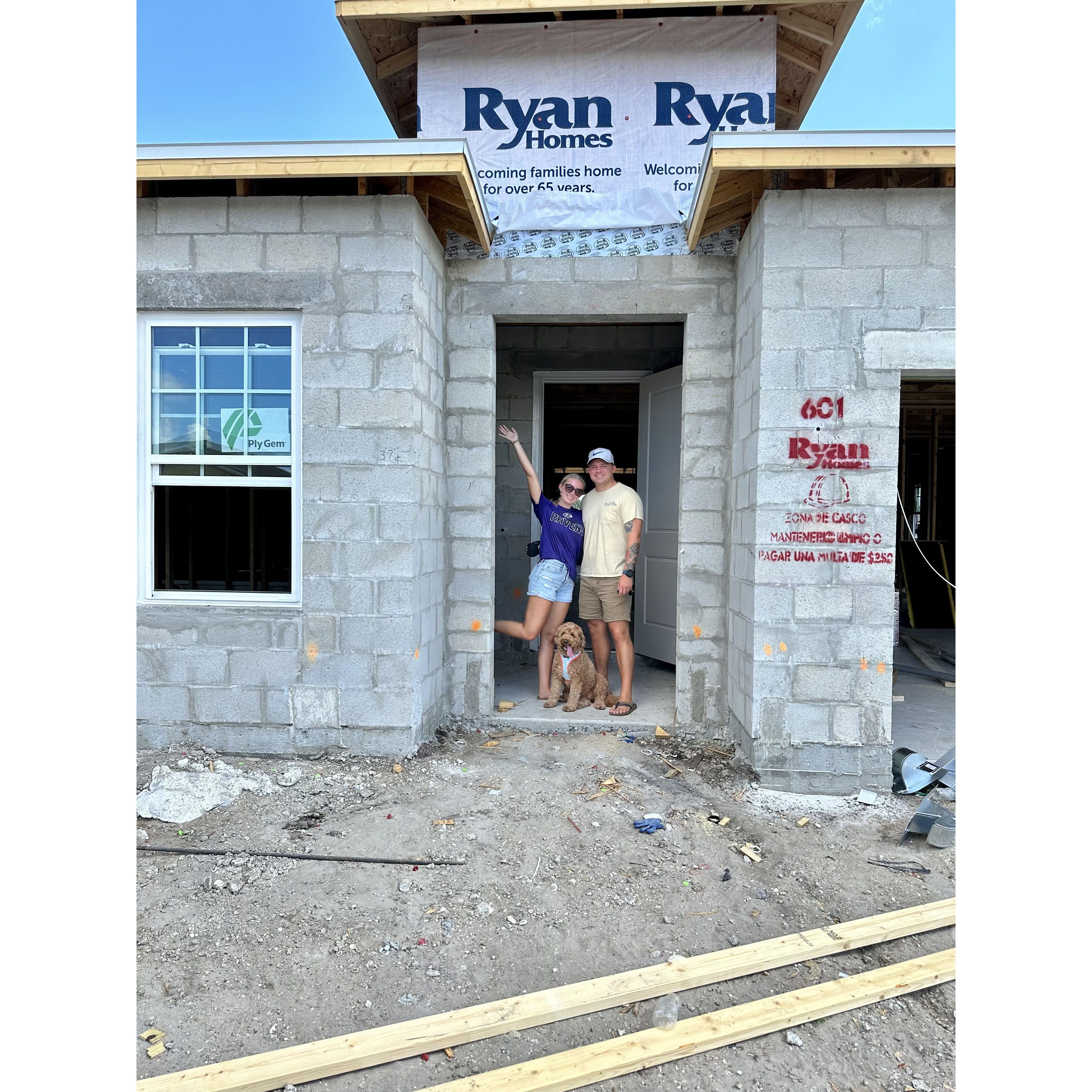 Our home in progress! Sept 2023