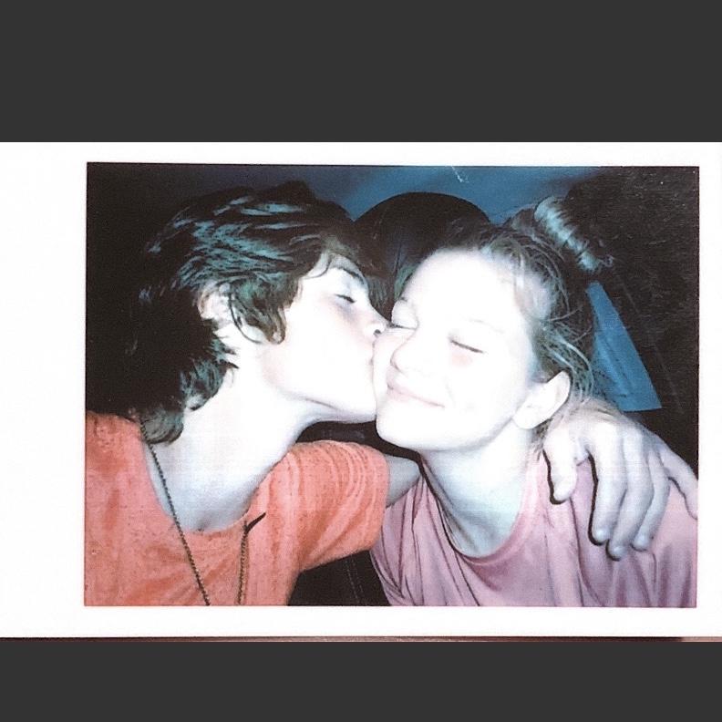 One of my favorite Polaroids of us!