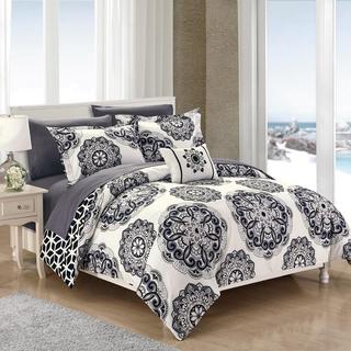 Catalonia 8-Piece Reversible Comforter Bedding Set