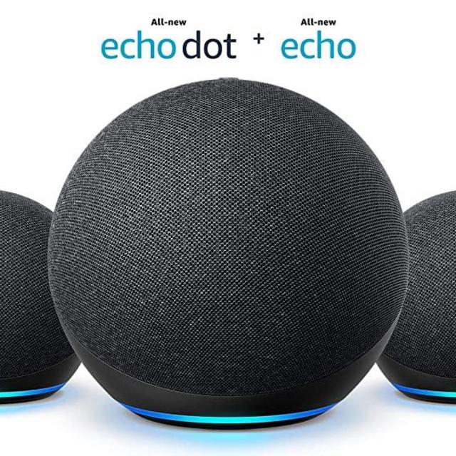Multi Room Music Starter Kit | Echo (4th Gen) + 2 Echo Dot (4th Gen), Charcoal