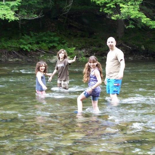 Our very first camping trip with the kids. (It was also our last!)