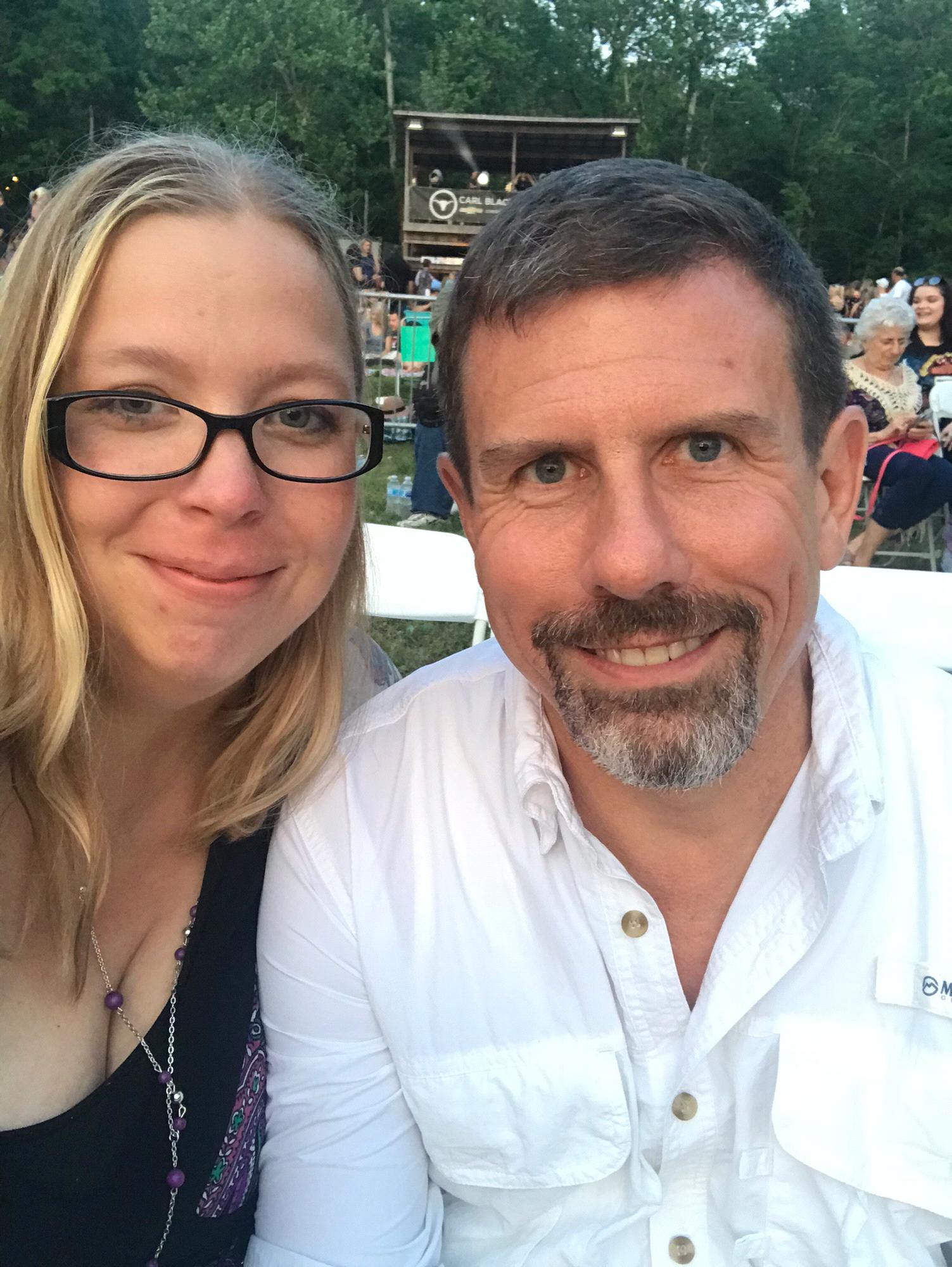 Our very first concert together... Steven Tyler.