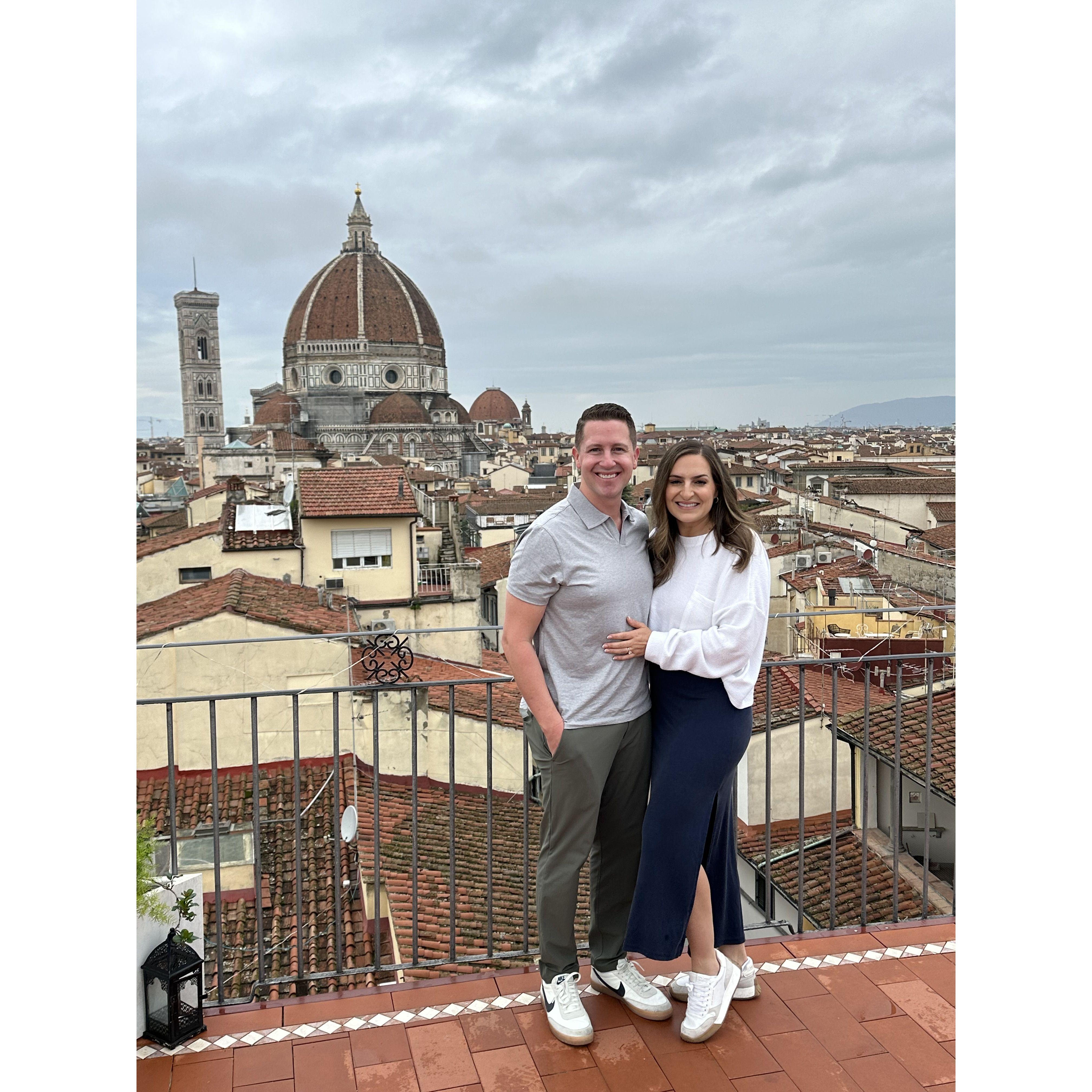The architecture and beauty in Florence truly blew us away.