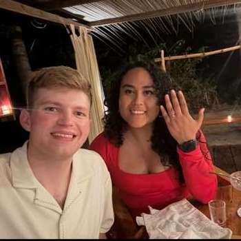 On the 2nd trip to Mexico in Oaxaca Lucas proposed to Isamar.