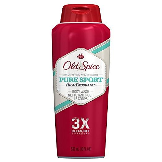 Old Spice High Endurance Pure Sport Body Wash, 18 oz