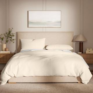 Organic Waffle 3-Piece Duvet Set