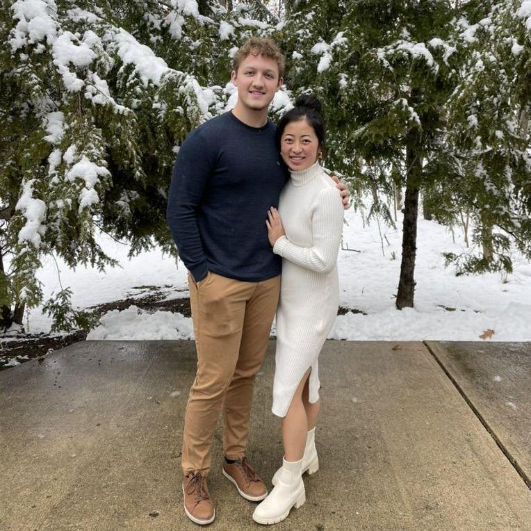 Our favorite picture in the winter together!