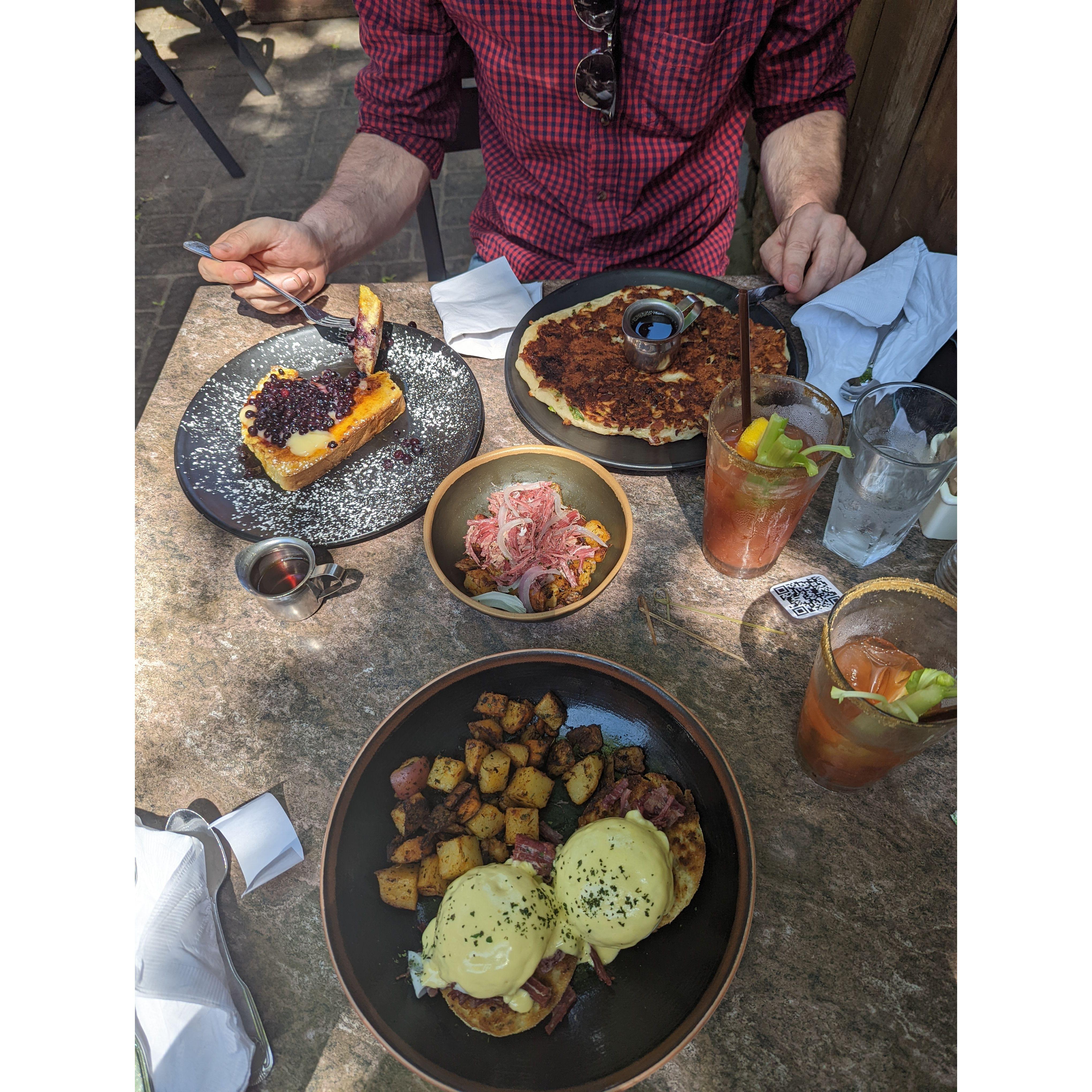 The day we found our favorite brunch spot! 5/30/2022