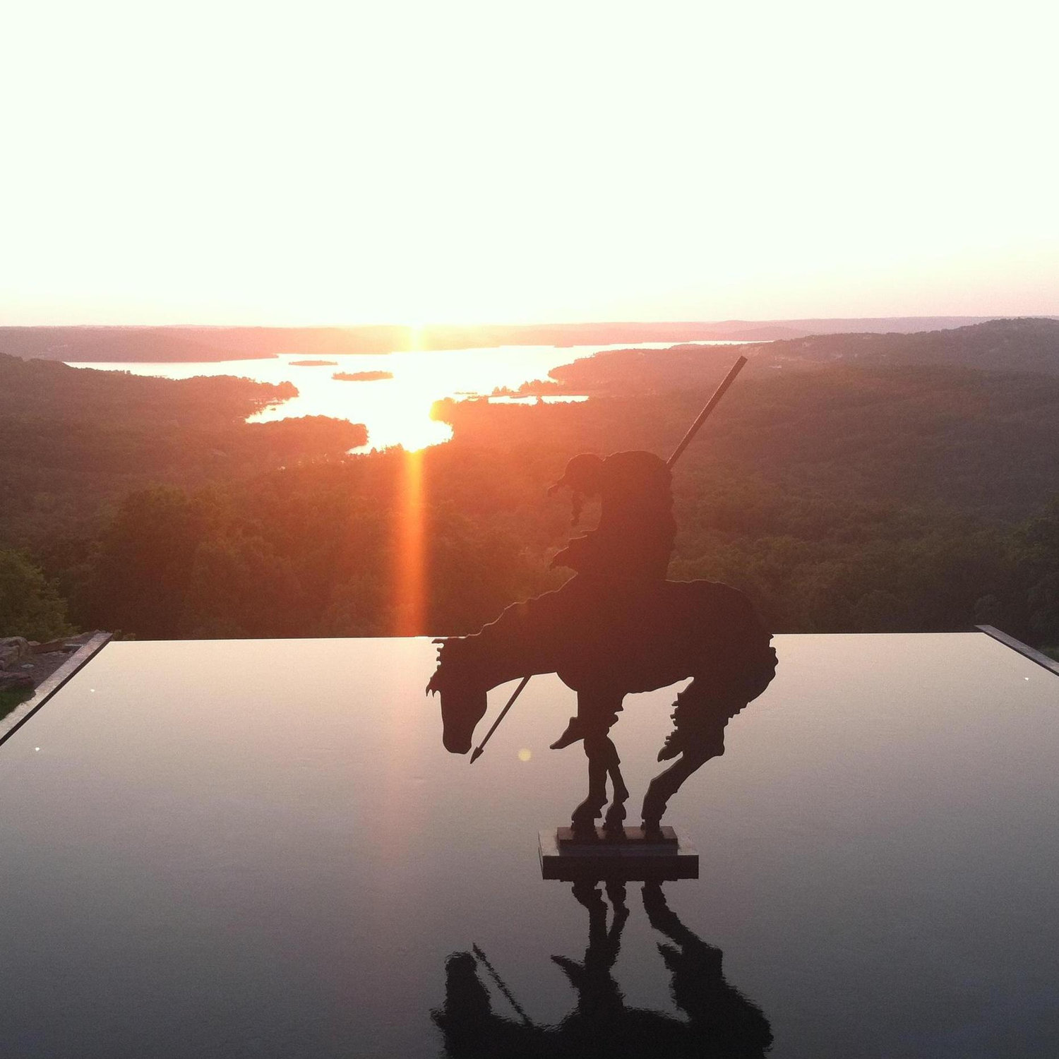Top of the Rock, MO. Our first vacation together!