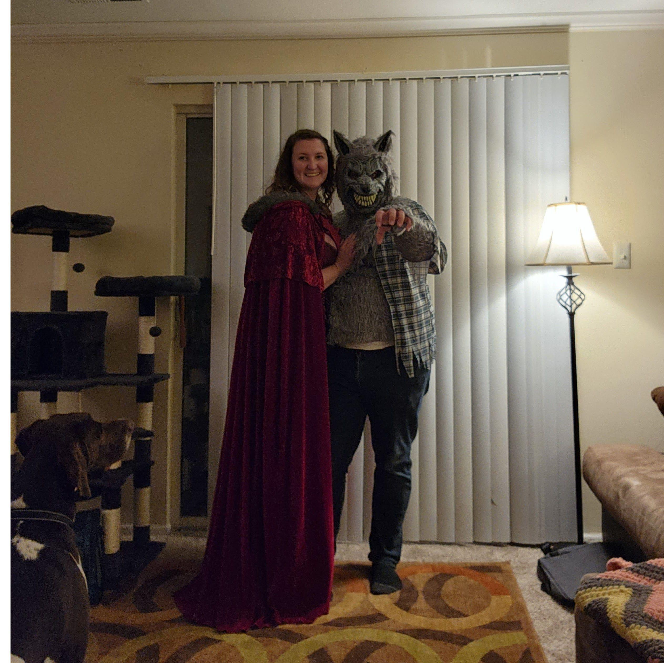 Our first Halloween together 