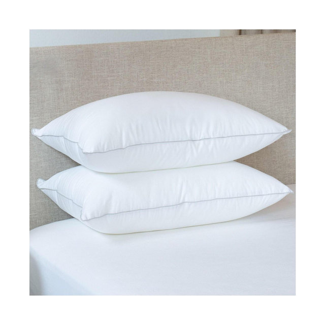 2 Pack Medium Down Alternative Bed Pillow - King