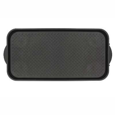 1'7"X3'3" Black Boot Tray Black - Mohawk