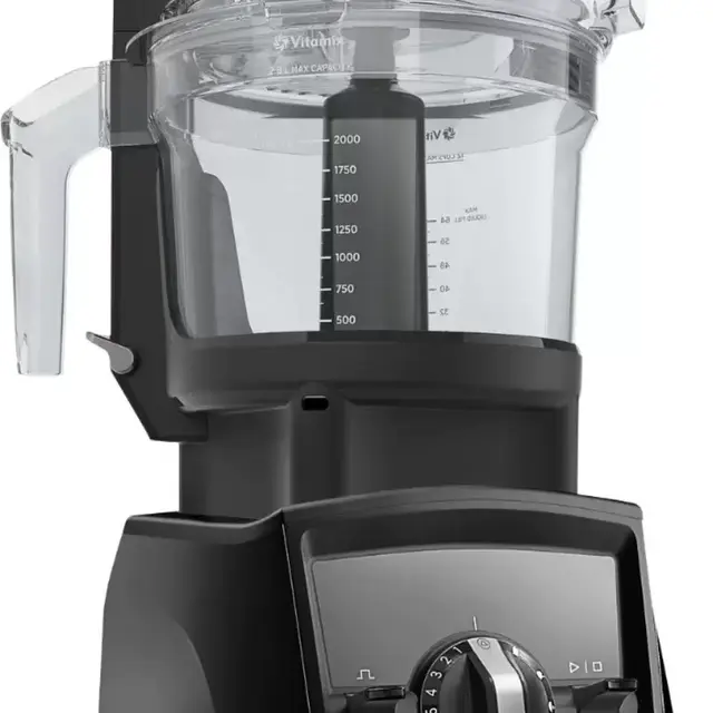 Vitamix - Vitamix® 12-cup Food Processing Attachment - Black
