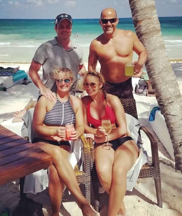 When we crashed the Manning’s honeymoon in Tulum!