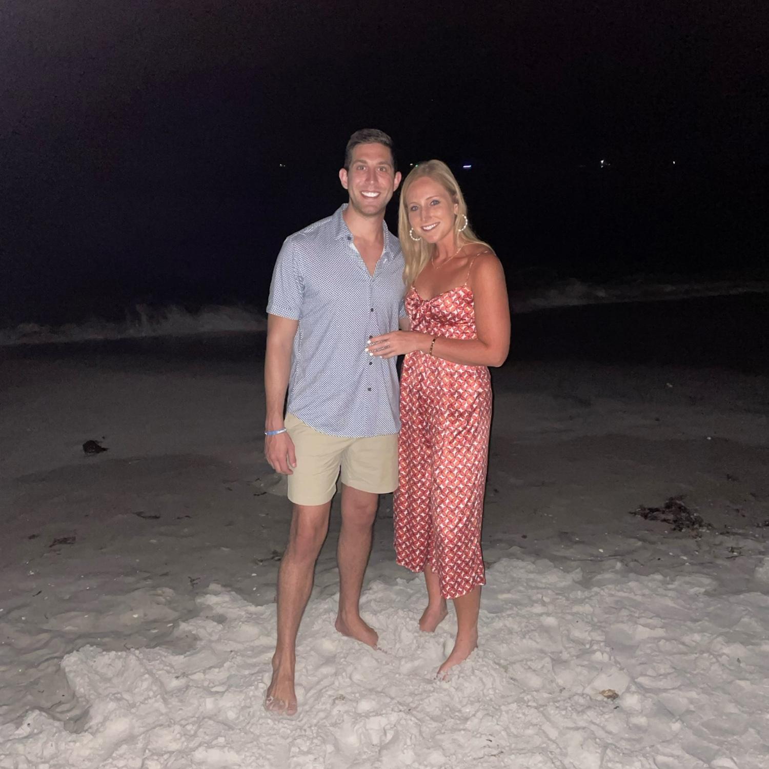 Ringing in 2022 on the beach in Naples, FL together!