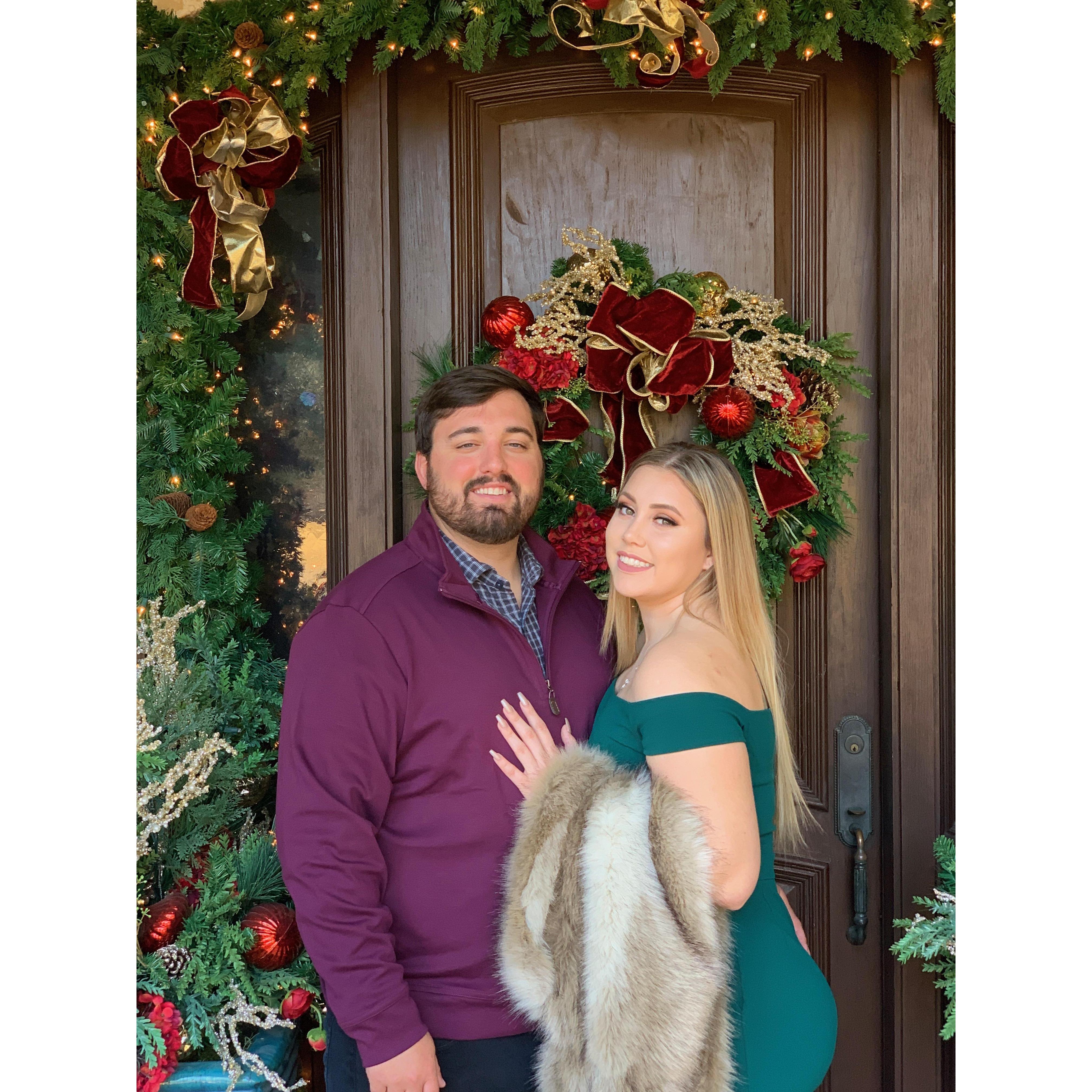My favorite Christmas with you. -Chey