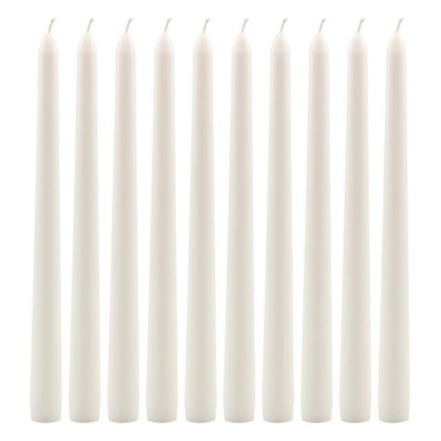 10" Taper Candle White - Stonebriar Collection