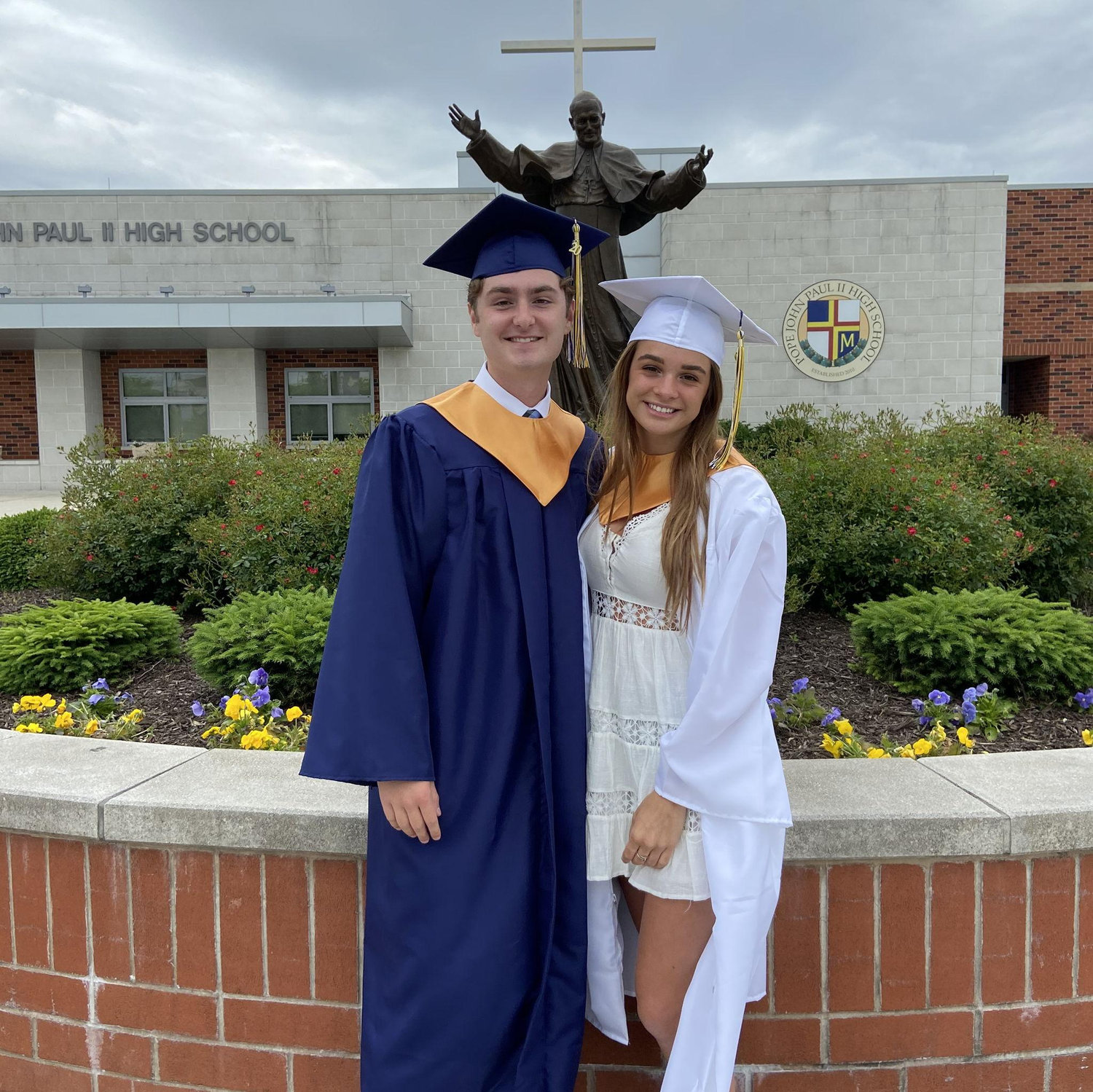 Our version of high school graduation during Covid
