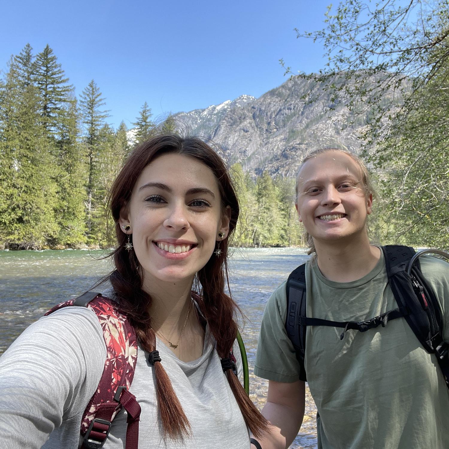 Hiking in the north cascades