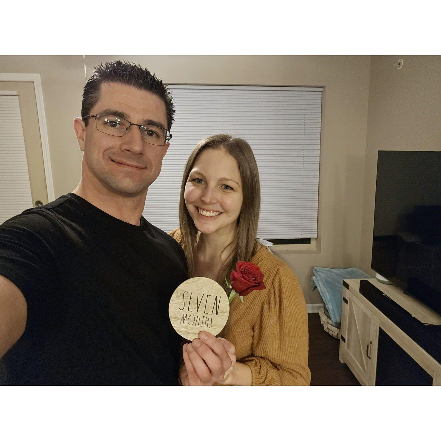 7 months- Valentine's Day