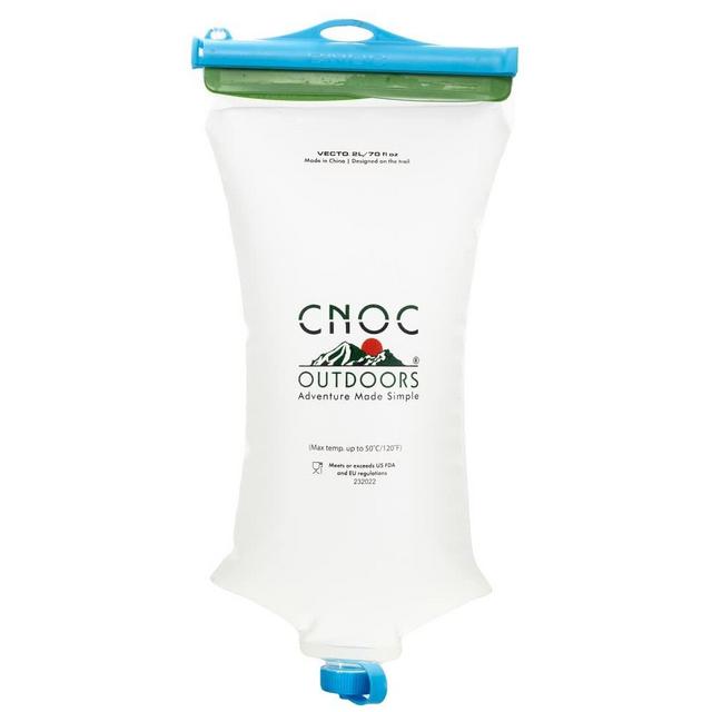 Cnoc Outdoors VECTO 2L Water Container, 28mm Thread, Blue