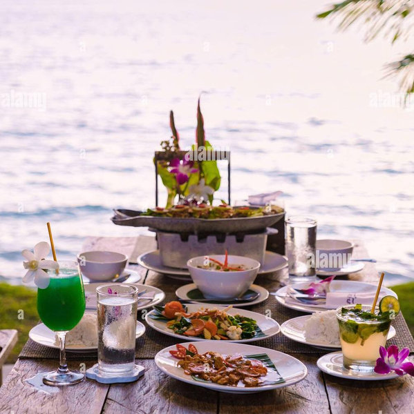 Dinner For Two in Thailand