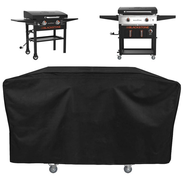 DONSIQIZZ Griddle Cover for Blackstone 28 Inch Griddle Cooking Station with Hood, 600D Heavy Duty Waterproof Flat Grill Cover for Blackstone Griddle Cover 28 Inch 5483 Replacement