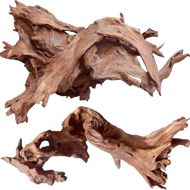 Jorewood Natural Large Coral Driftwood for Aquarium Decor Fish Tank Decorations Reptile Decor, Assorted Driftwood Branch 10-14" Pack of 2